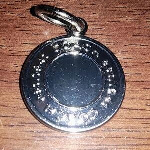 Silver Coach Purse Charm